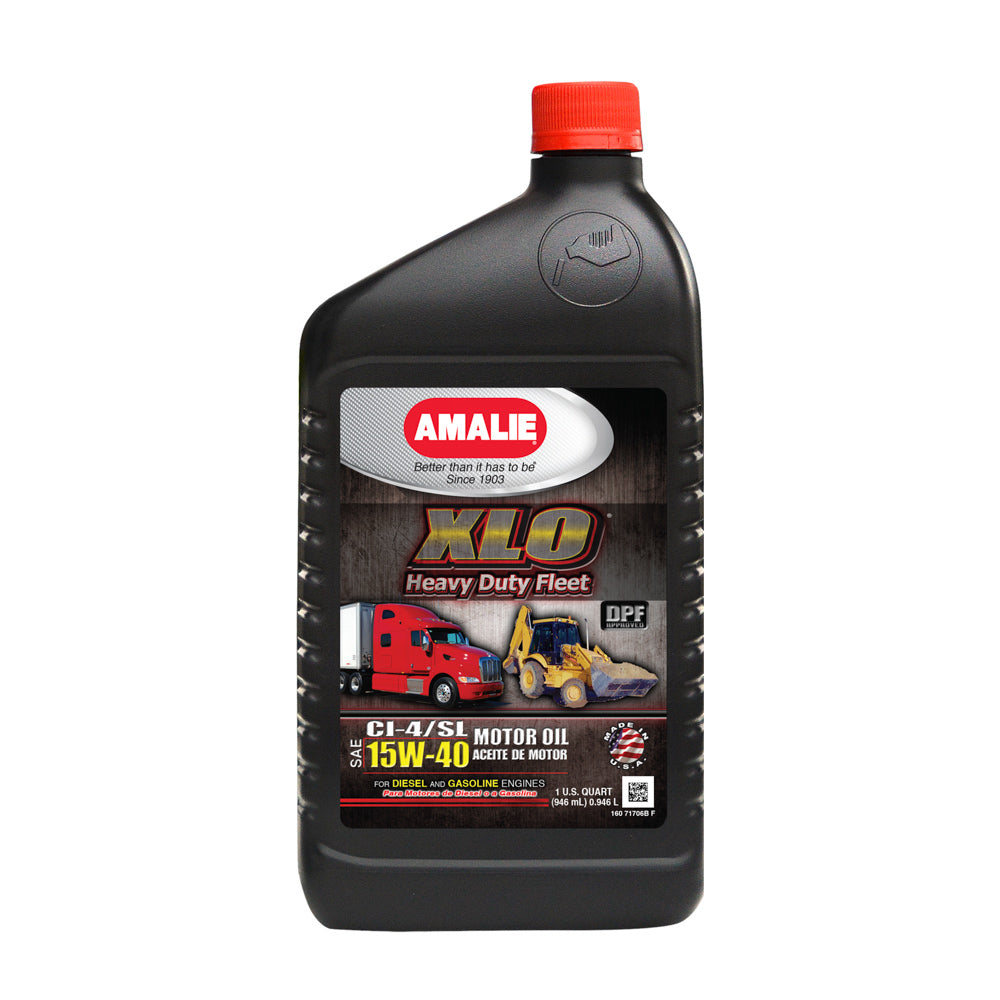 Amalie XLO Heavy Duty Fleet Eng ine Oil 15w40 Case 1 Qt. AMA71706-56