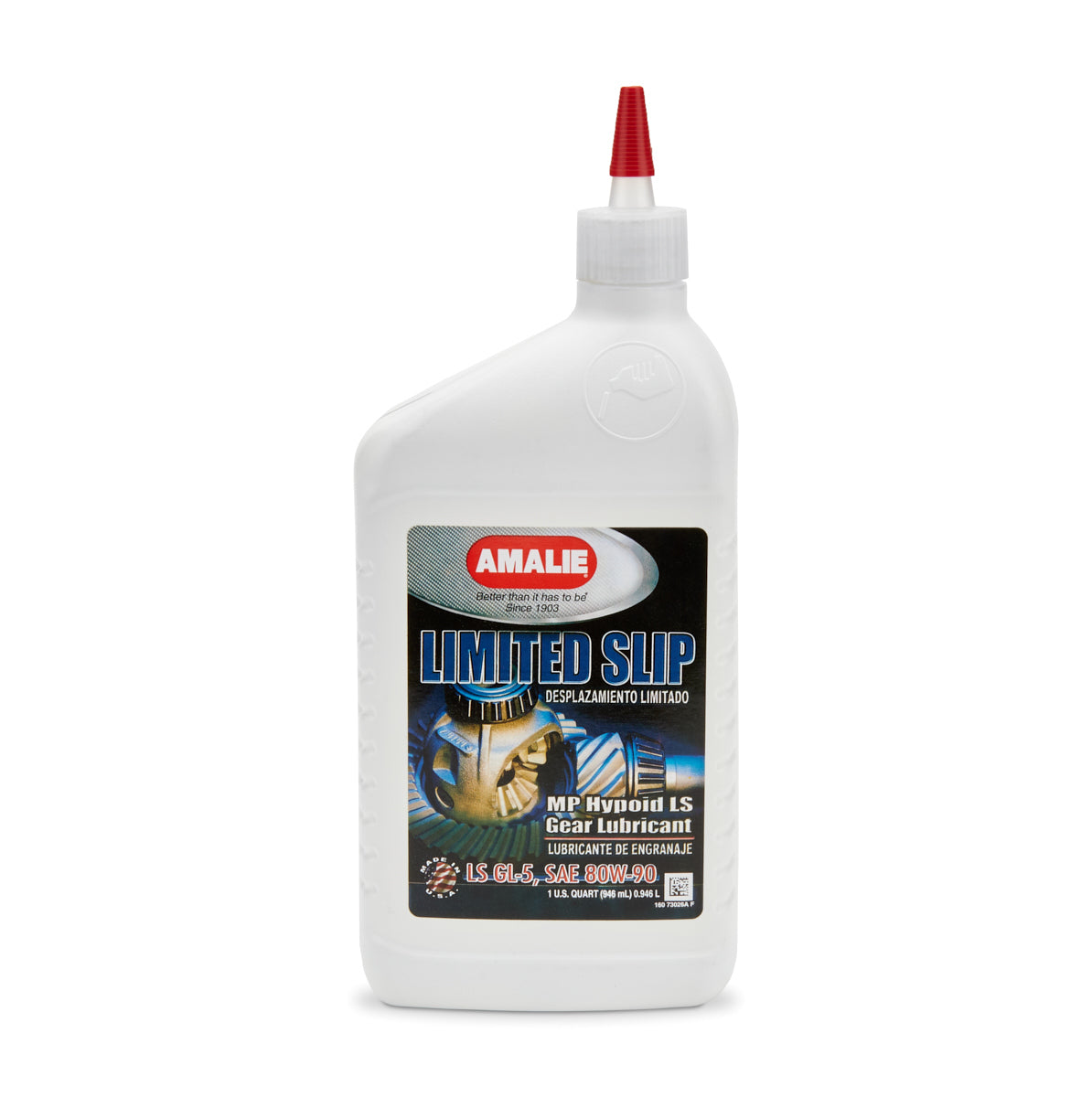 Amalie Limited Slip MP GL-5 80w 90 Gear Oil 1Qt AMA73026-56