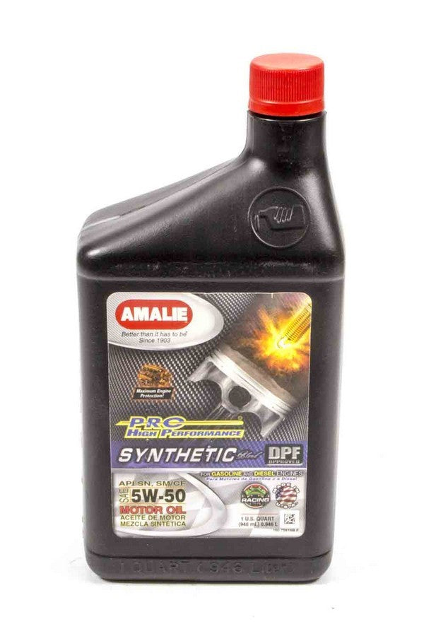 Amalie PRO HP Syn Blend 5w50 Oil 1Qt AMA75616-56