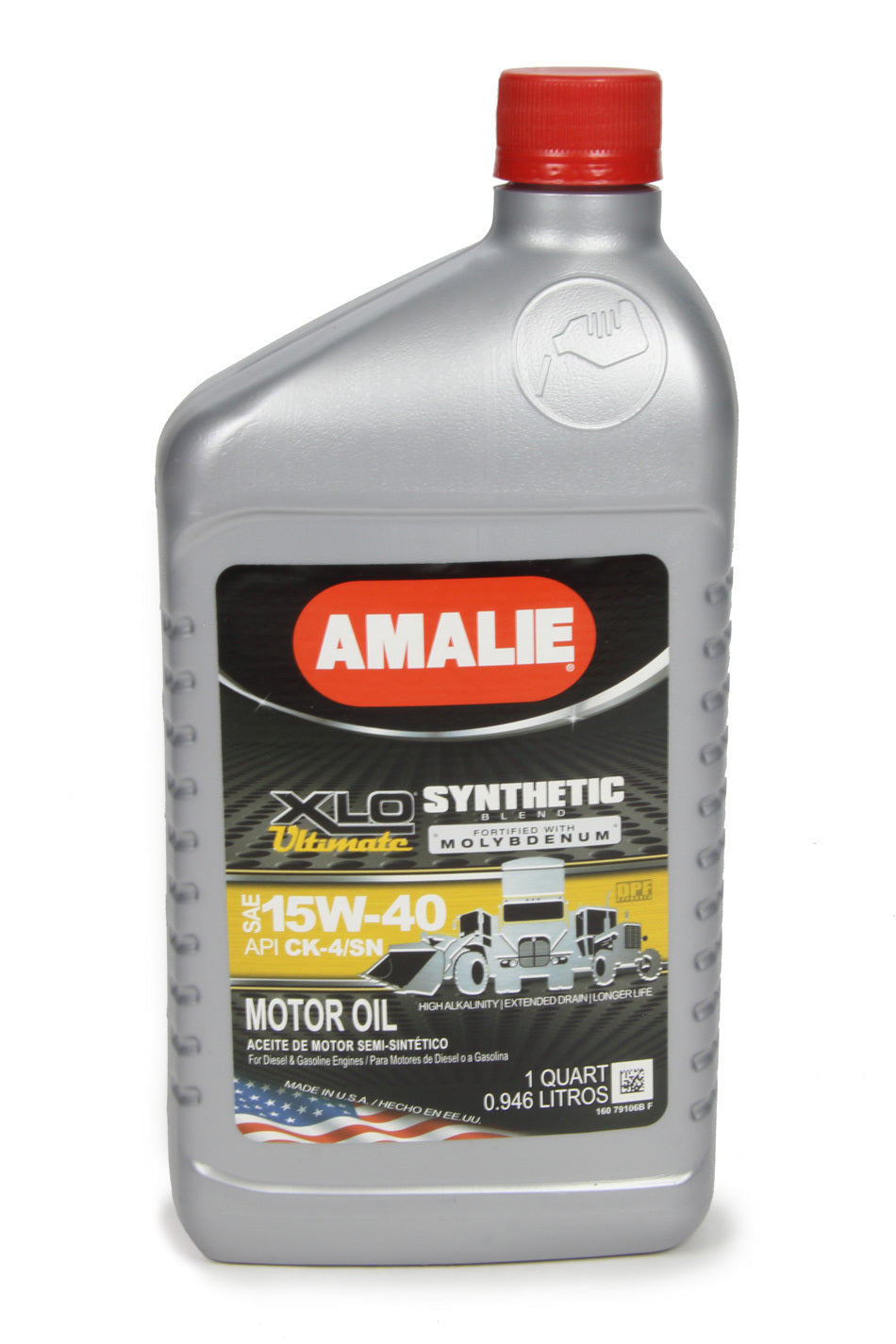 Amalie XLO Ultimate Syn Blend w /Moly 15w40 1Qt AMA79106-56