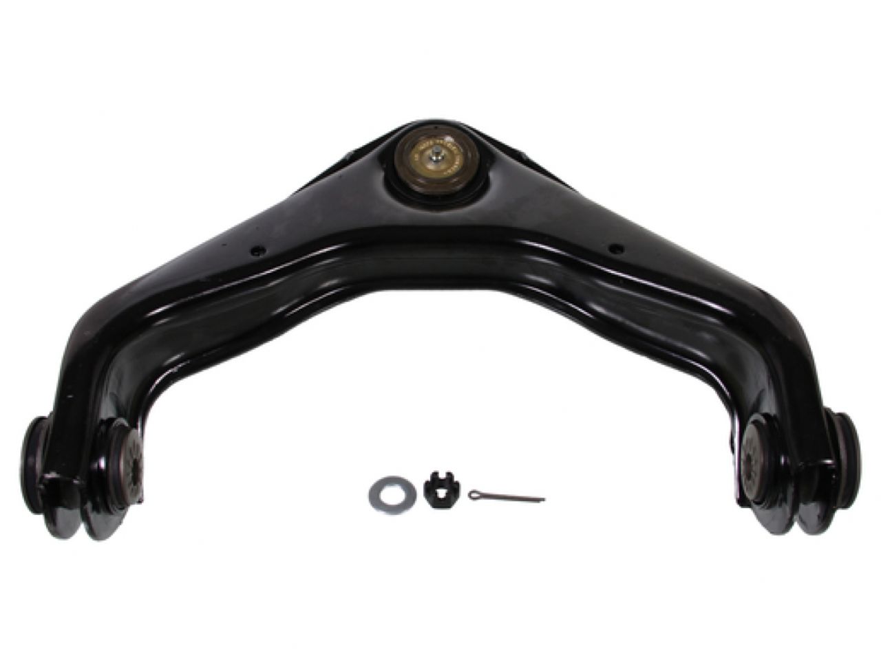 Moog Control Arm and Ball Joint Assembly:Steel, Black E-Coat,Chevy,Gmc