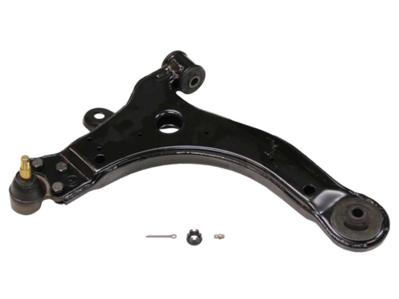 Moog Control Arm and Ball Joint Assembly:Stock Style,Black