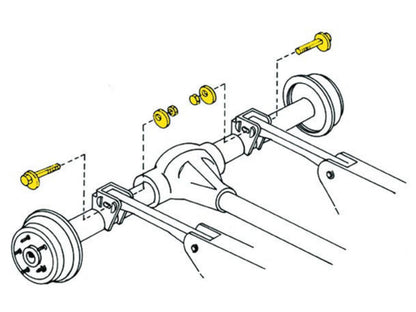 Moog Alignment Cam Bolt Kit