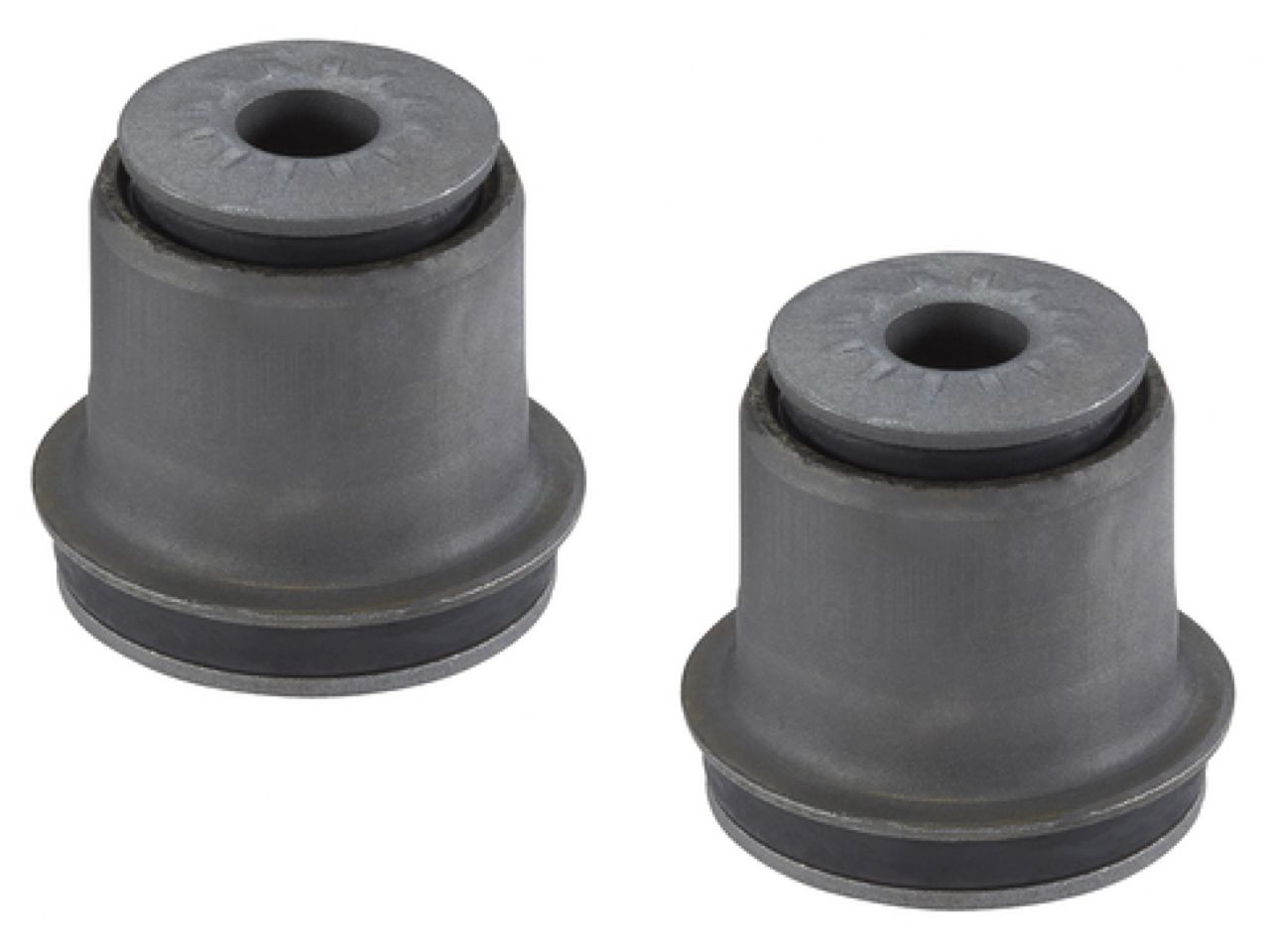 Moog Control Arm Bushing Kit:Front Upper,Rubber,Black,Chevy,GMC,Hummer