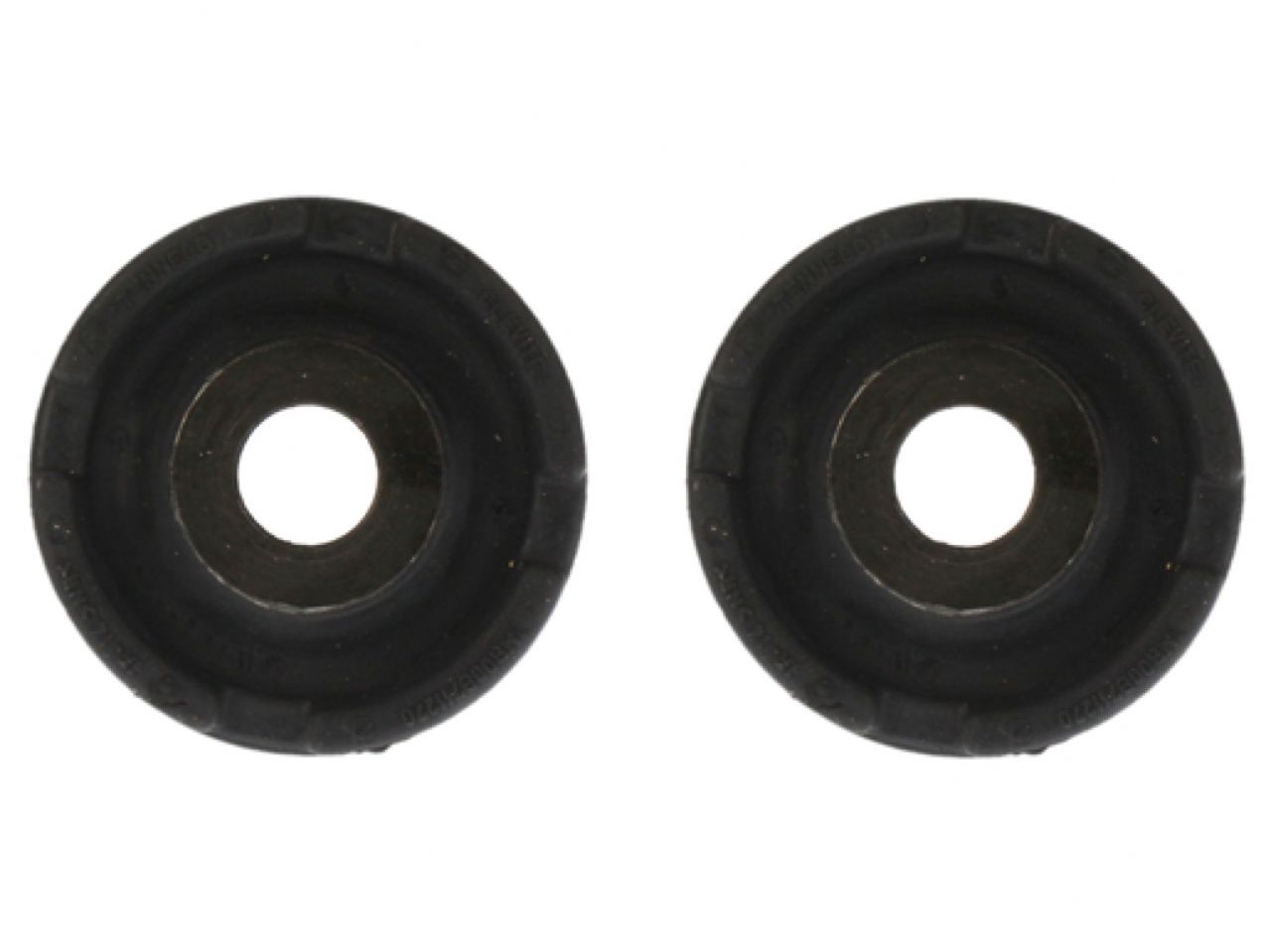 Moog Control Arm Bushing Kit:Front Upper,Rubber,Black,Ford,Mercury