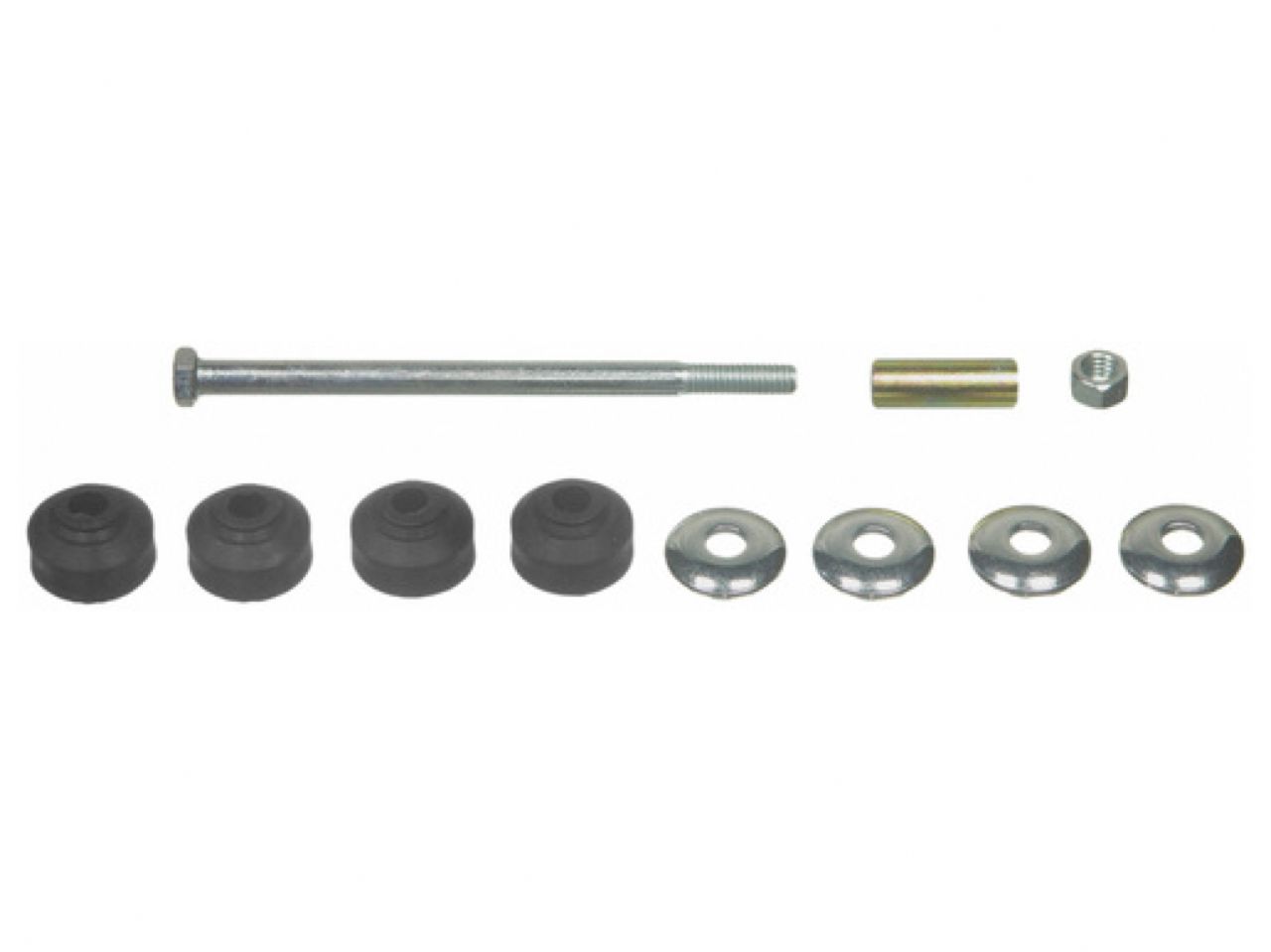 Moog Stabilizer Bar Link Kit:Sway Bar End Link, Thermoplastic Bushings