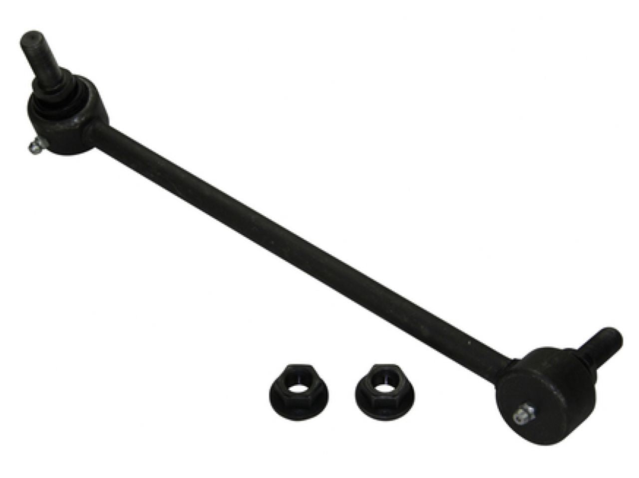 Moog Stabilizer Bar Link Kit:Sway Bar End Link,Thermoplastic Bushings,Front