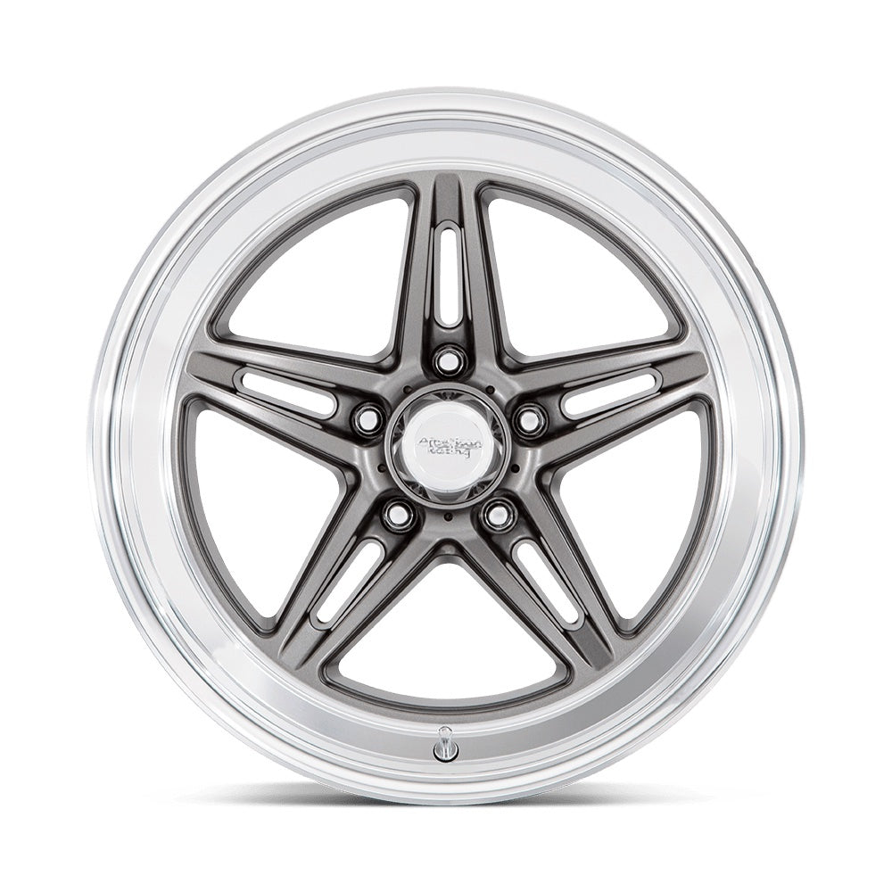 American Racing Wheels 18x10 Goove Wheel 5x4.75 Bolt Circle Anthracite AMRVN514AD18103400