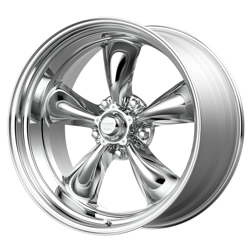 American Racing Wheels 15x8 Torq Thrust II 5x120.65 BC Polished AMRVN5155863