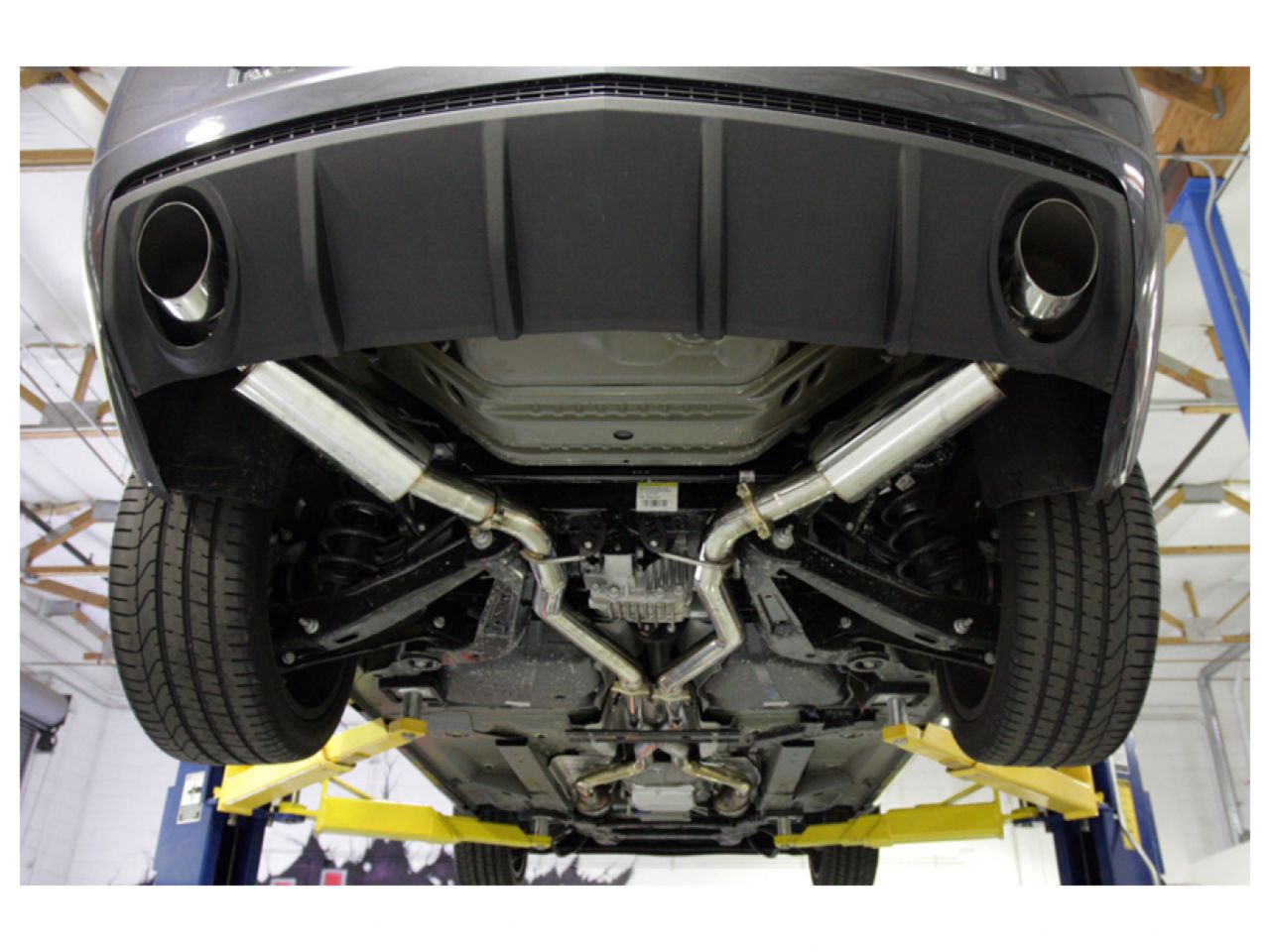 Agency Power Catback Exhaust Including X-Pipe Chevrolet Camaro SS V8 10-13