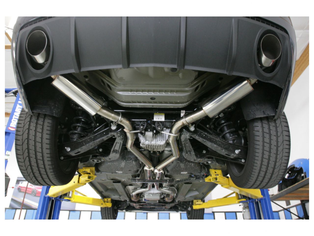 Agency Power Catback Exhaust Including X-Pipe Chevrolet Camaro SS V8 10-13