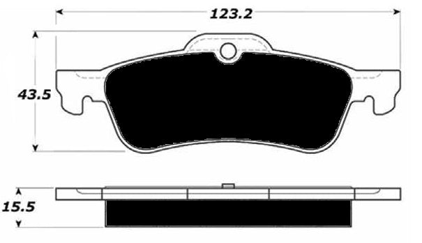 Porterfield Brake Pads for 2005 MINI Cooper