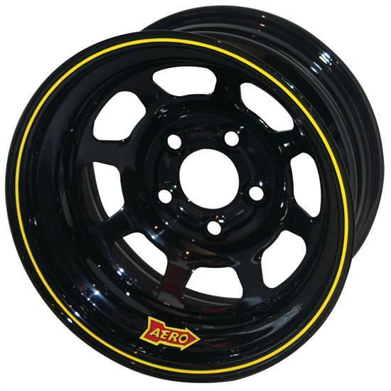 Aero Race Wheels 15x8 1in 5.0 Black ARW50-185010