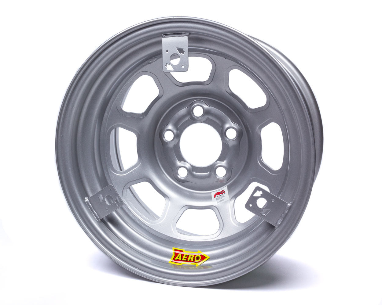 Aero Race Wheels 15x8 3in 4.75 Silver w/ 3 Tabs for Mudcover ARW52-084730T3