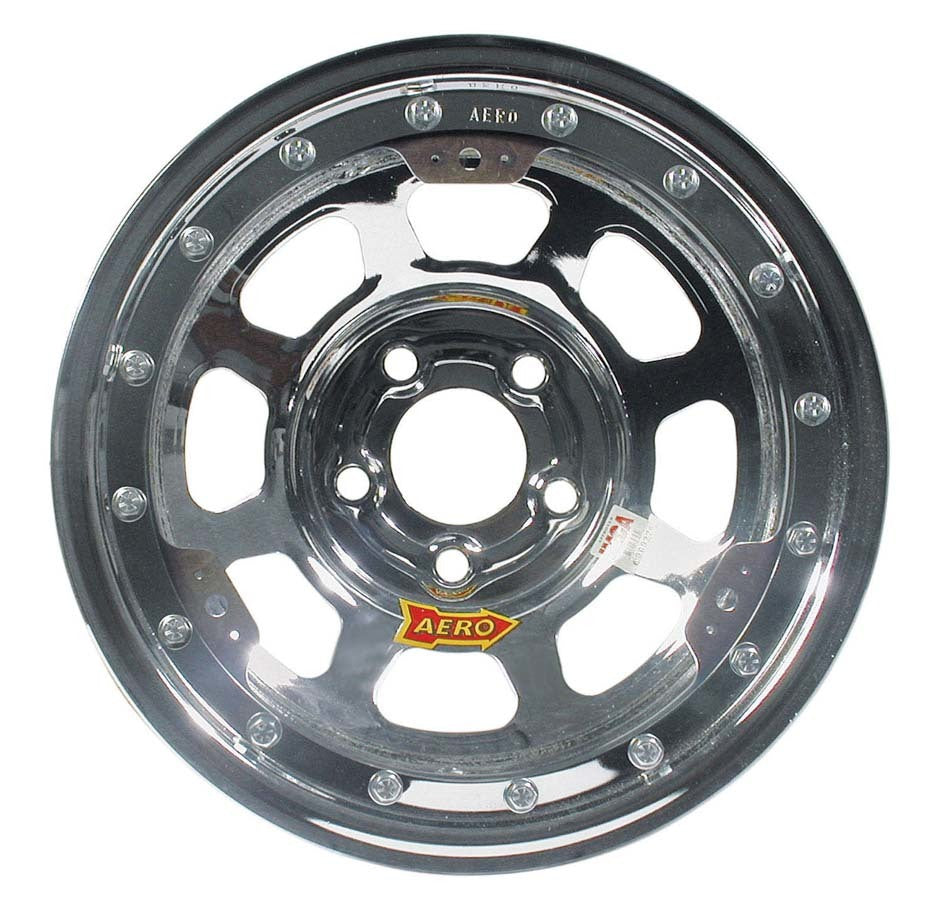 Aero Race Wheels 15x10 3in 4.75 Chrome Beadlock ARW53-204730
