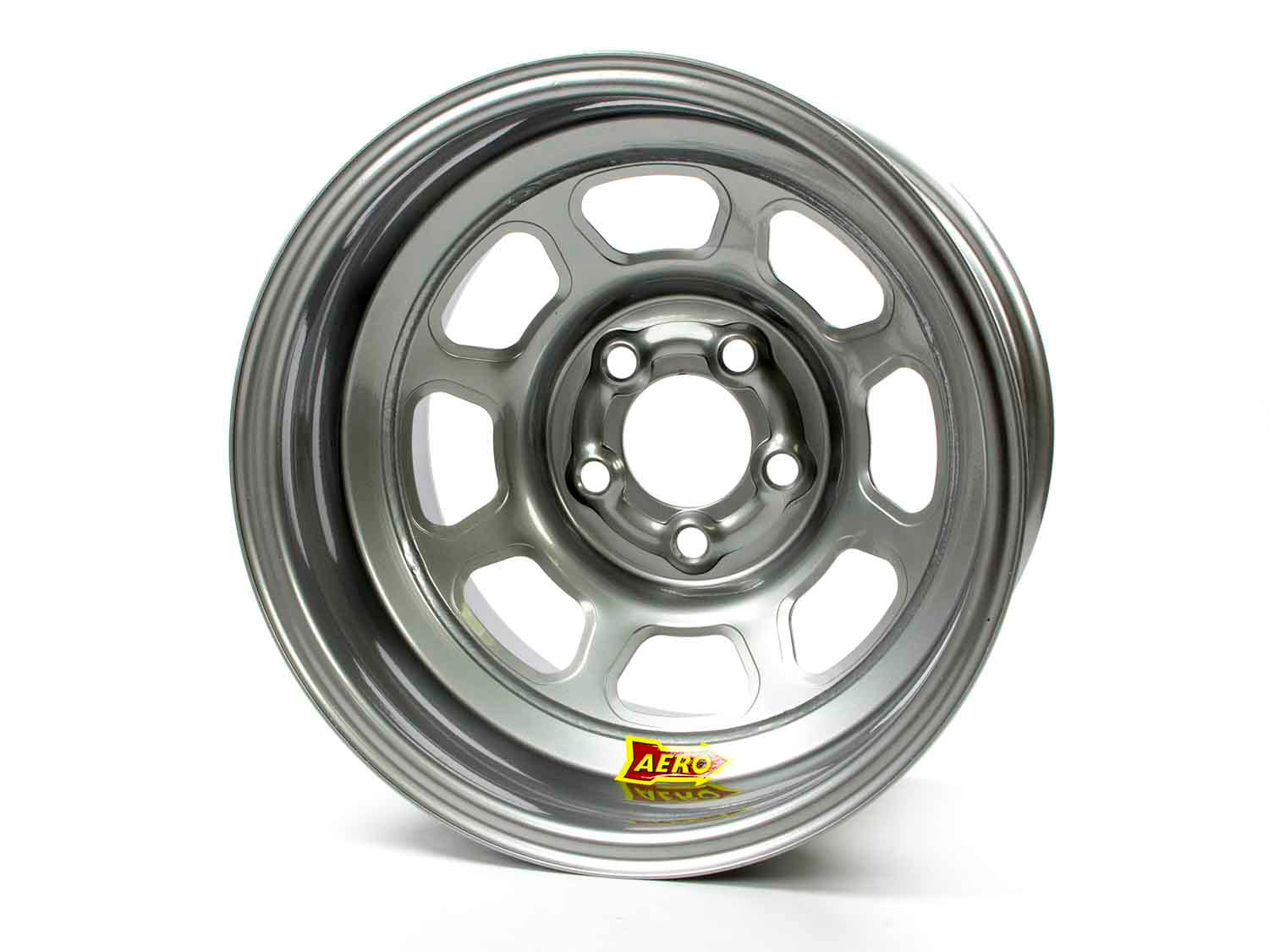 Aero Race Wheels 15x8 2in 5.00 Silver Spun Extreme Bead ARW56-085020