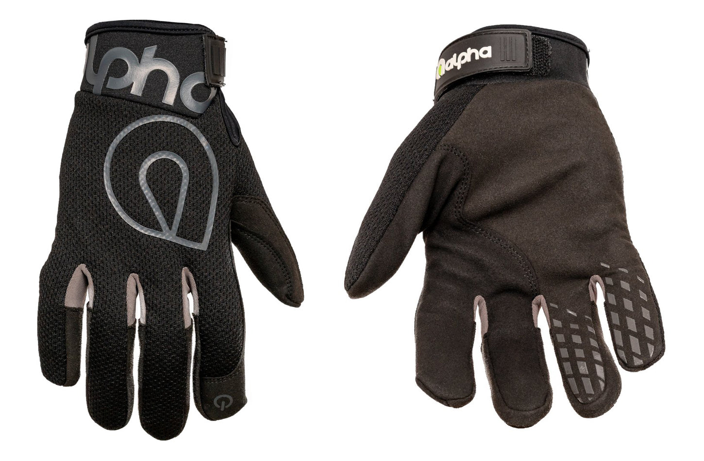 Alpha Gloves Standard Mechanic Black Large ASCAG02-01-L