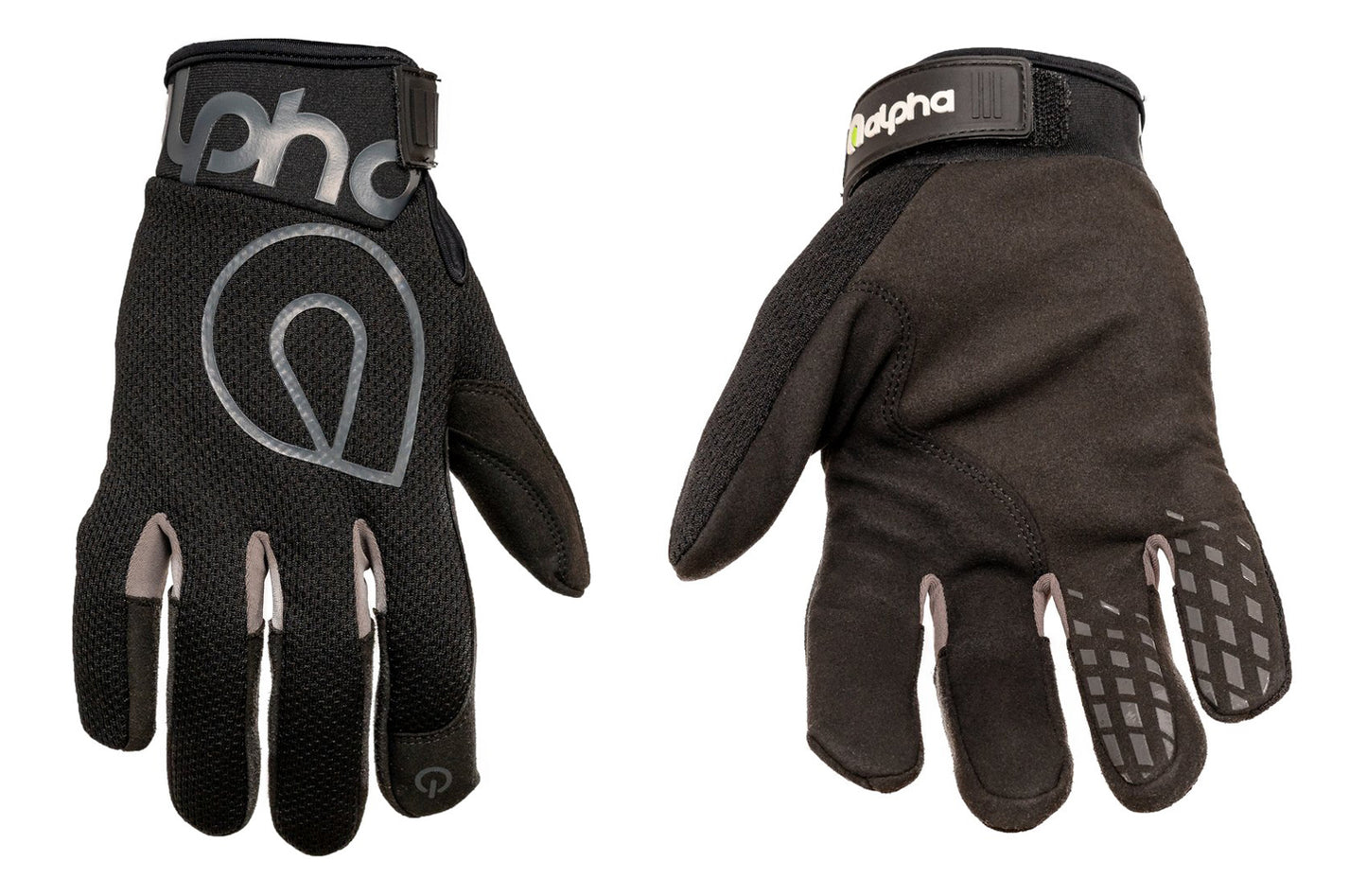 Alpha Gloves Standard Mechanic Black Medium ASCAG02-01-M