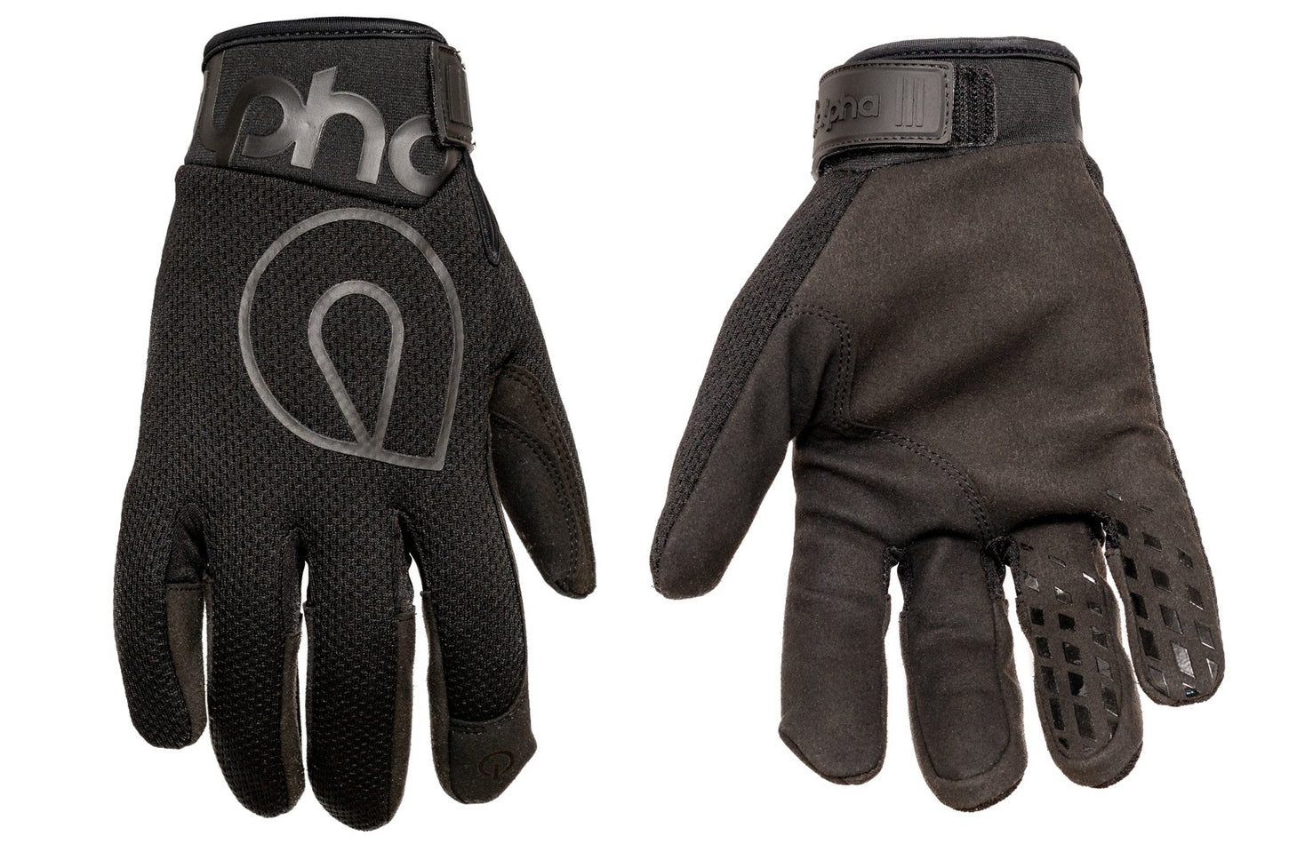 Alpha Gloves Standard Mechanic Stealth Medium ASCAG02-07-M