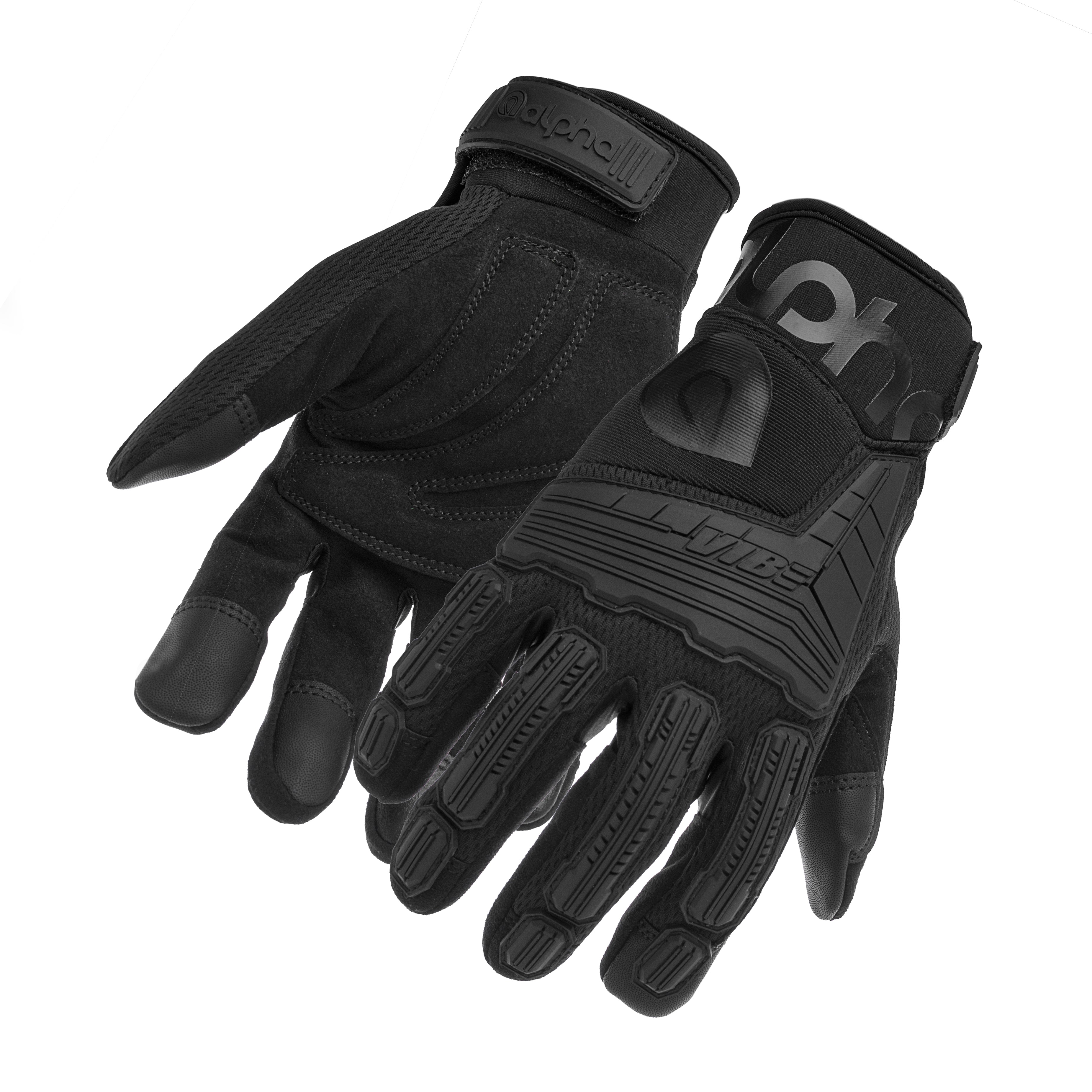 Alpha Gloves VIBE Impact Stealth X-Large ASCAG03-07-XL