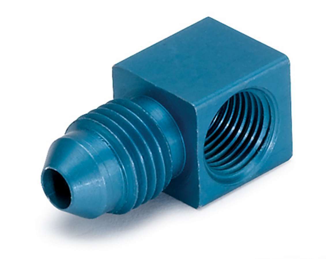 Autometer -4an 90 Degree Fitting - Blue ATM3278