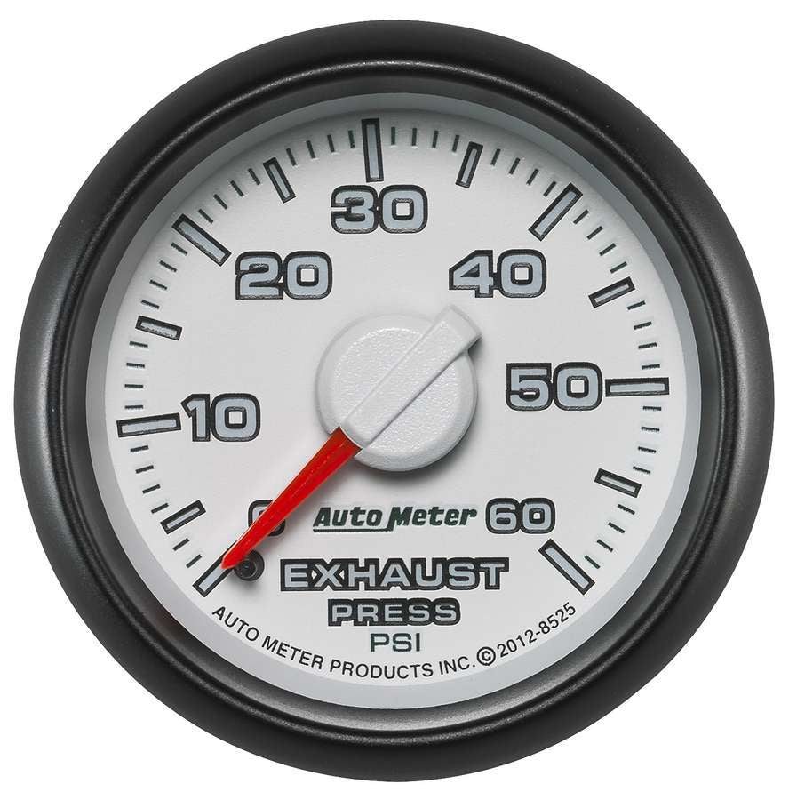 Autometer Exhaust Pressure Gauge 0-60psi Dodge Match ATM8525