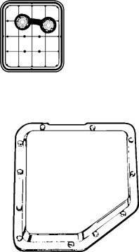 IPAP Transmission Filter Kit  top view frsport TF-54