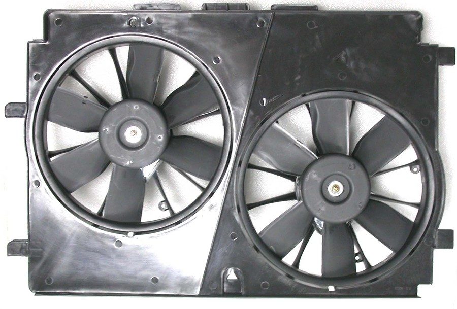 APDI Dual Fan Assembly  top view frsport 6010055