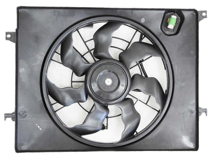 APDI Radiator Fan Assembly  top view frsport 6010066