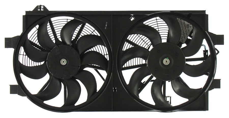 APDI Dual Fan Assembly  top view frsport 6010242