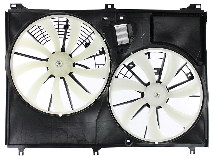 APDI Dual Fan Assembly  top view frsport 6010331