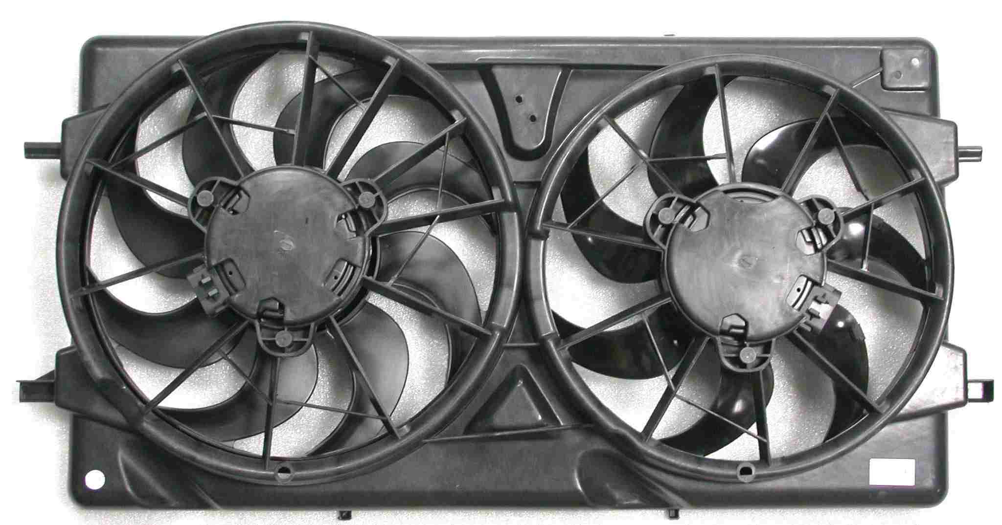 APDI Dual Fan Assembly  top view frsport 6016135