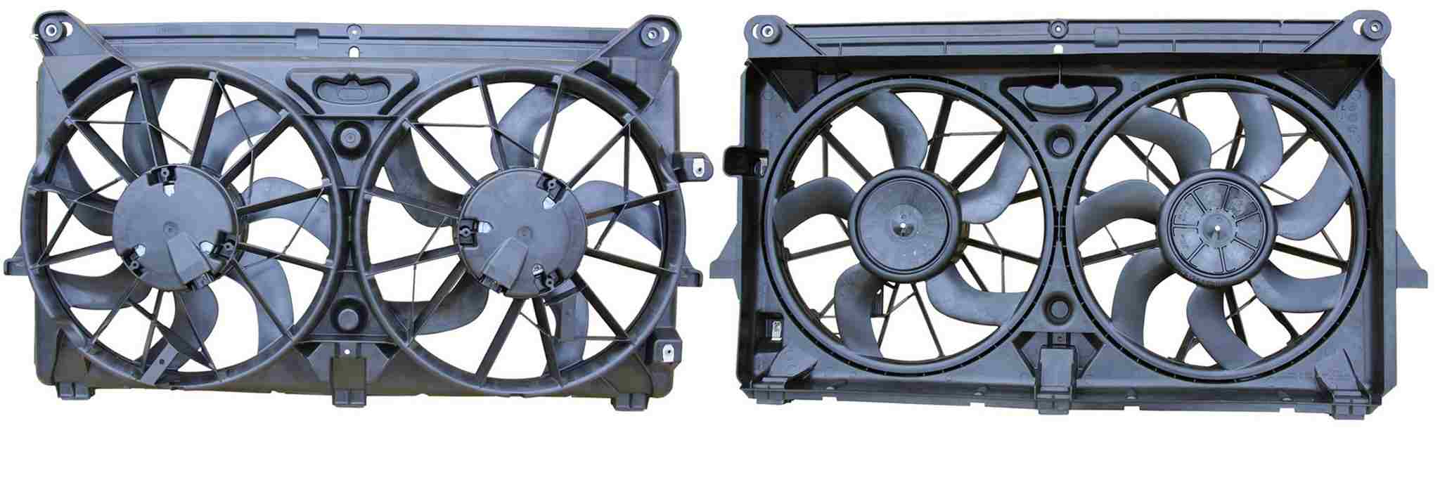 APDI Dual Fan Assembly  top view frsport 6016155