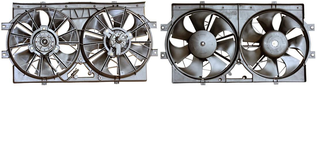 APDI Dual Fan Assembly  top view frsport 6017116