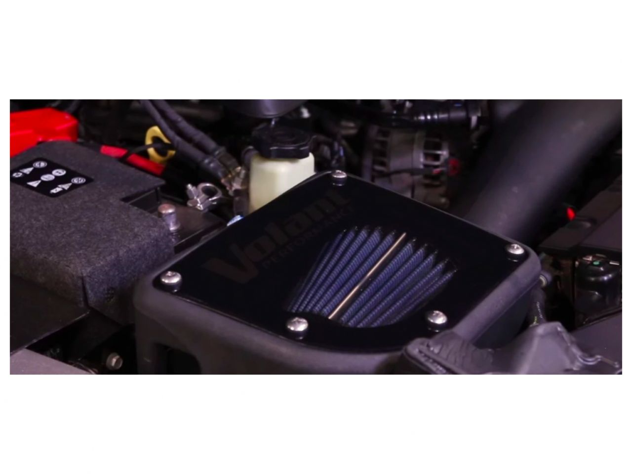 Volant 2018-2019 Jeep Wrangler JL 3.6L V6 Closed Box Air Intake