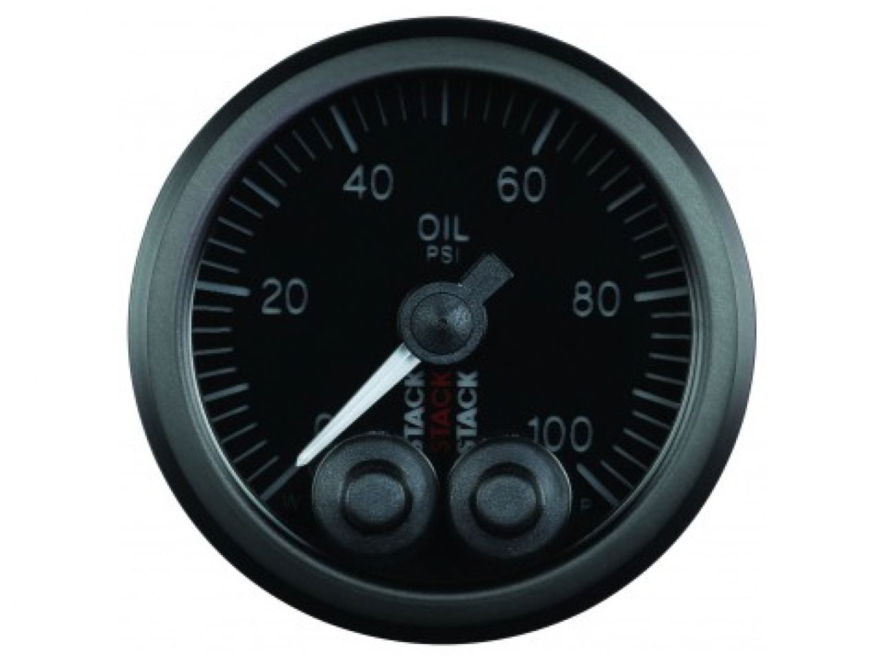 Autometer Gauge OilP Pro-Cntrl 52mm Blk 100psi