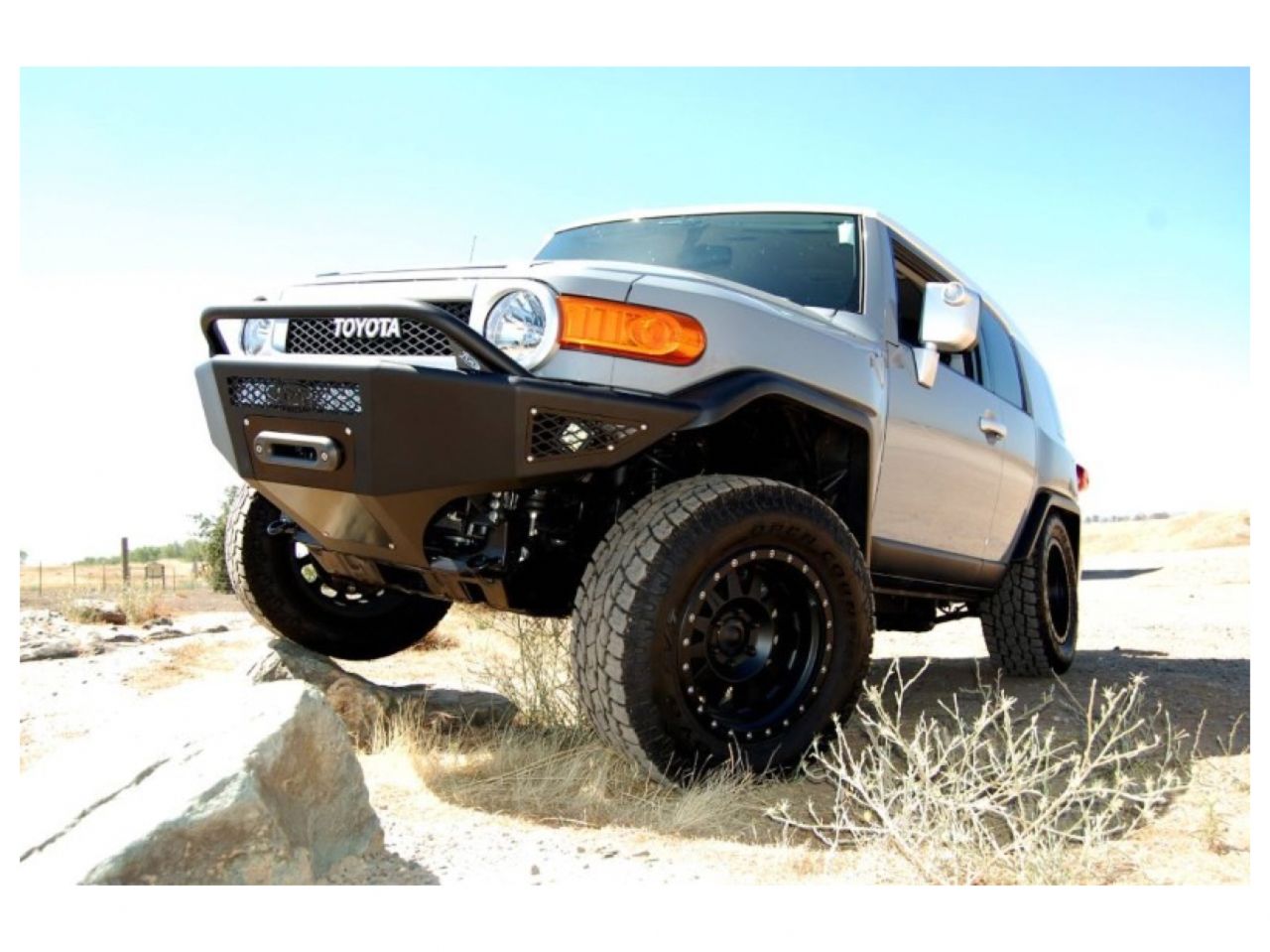 Addictive Desert Designs 2007 - 2014 FJ Cruiser Stealth Fighter Winch Front Bumper