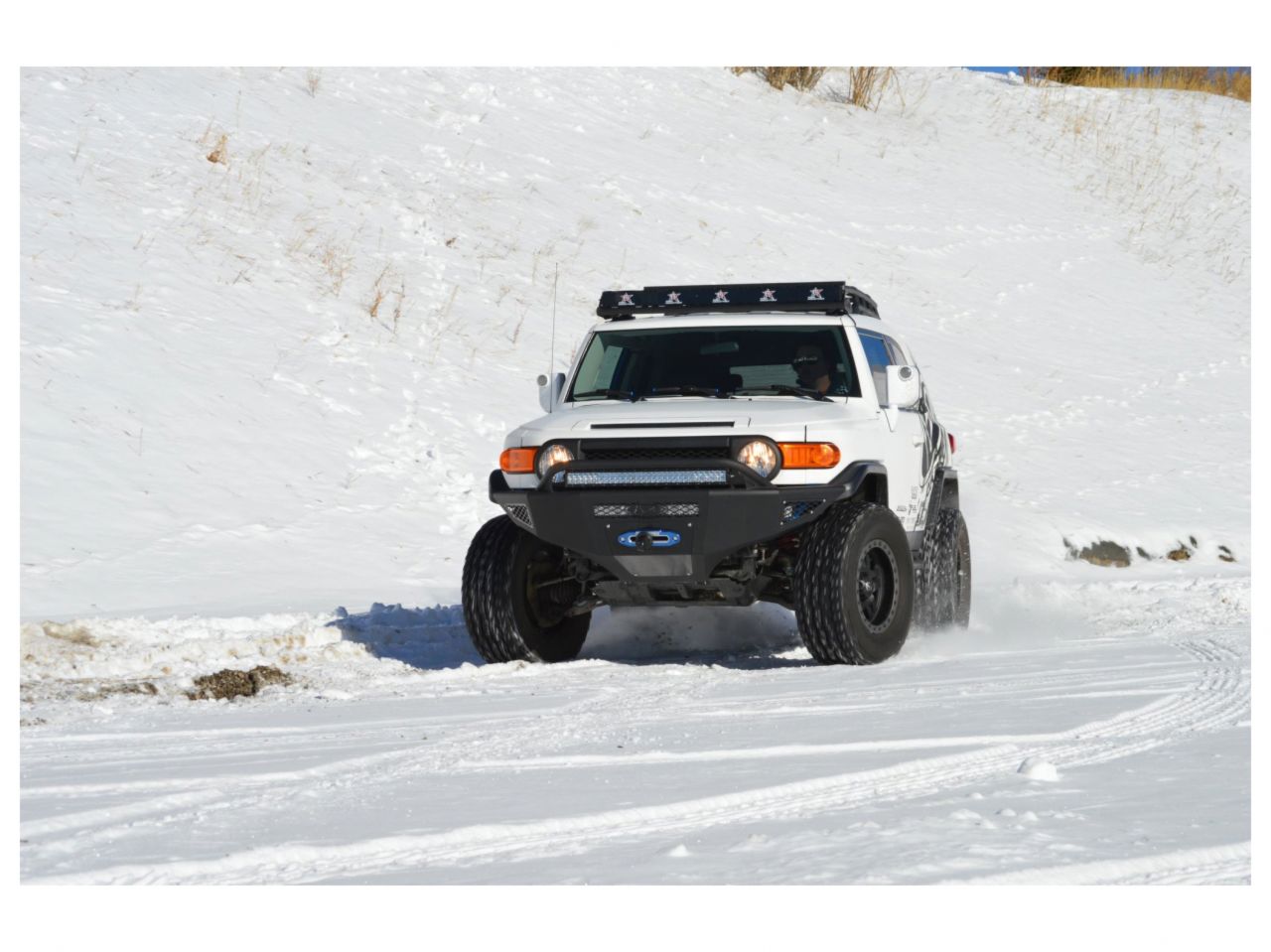 Addictive Desert Designs 2007 - 2014 FJ Cruiser Stealth Fighter Winch Front Bumper
