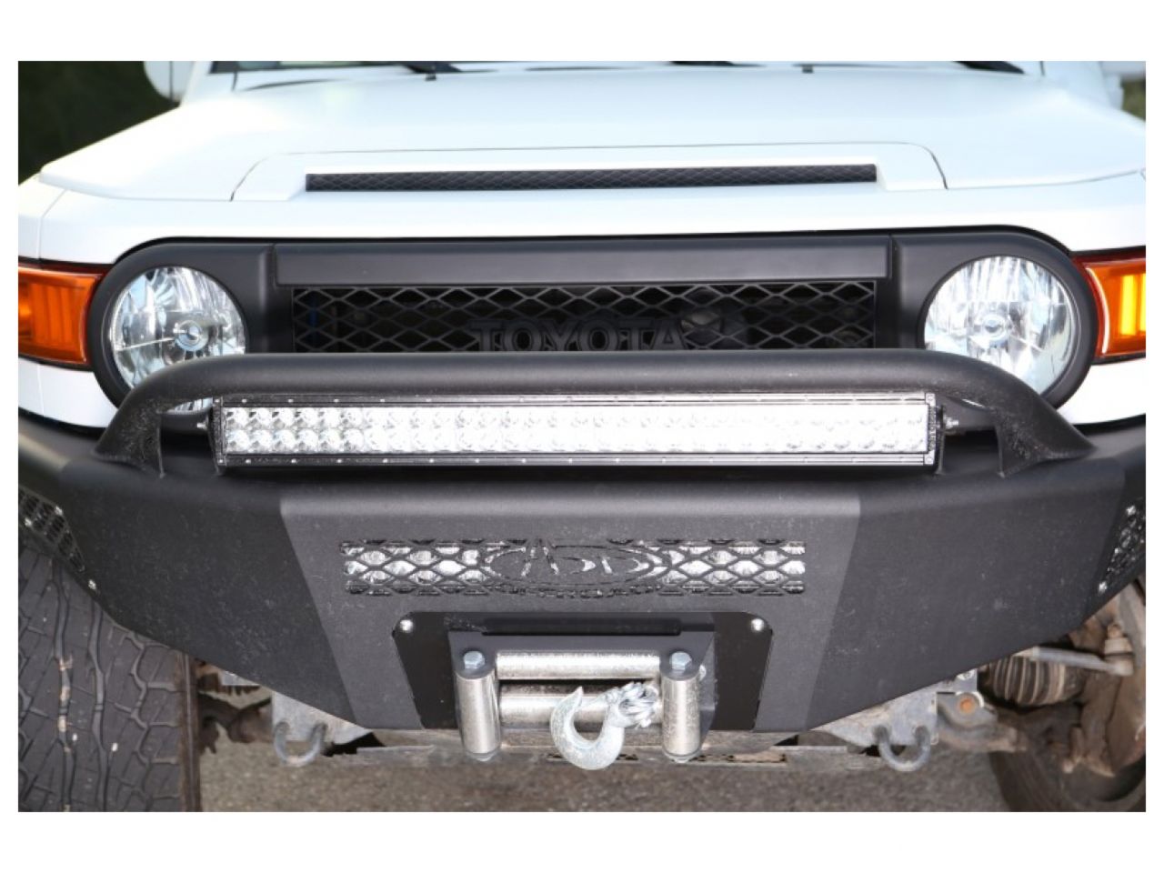 Addictive Desert Designs 2007 - 2014 FJ Cruiser Stealth Fighter Winch Front Bumper