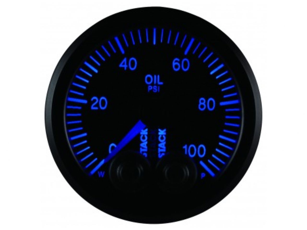 Autometer Gauge OilP Pro-Cntrl 52mm Blk 100psi