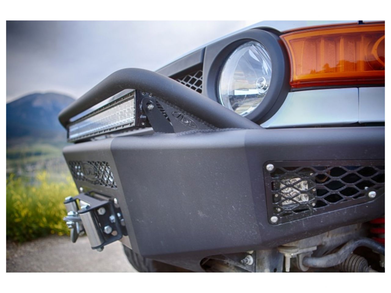Addictive Desert Designs 2007 - 2014 FJ Cruiser Stealth Fighter Winch Front Bumper