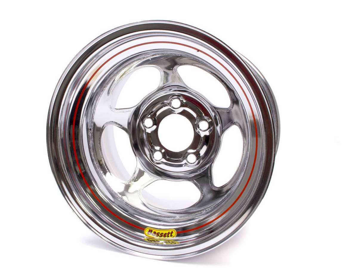 Bassett 15x10 Chrome Inertia 5x5 4in BS BAS50L54C