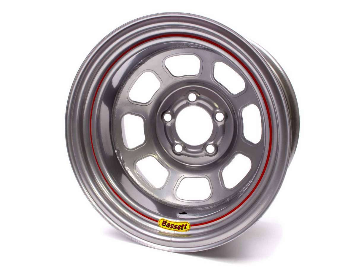 Bassett 15x10 5x5 Silver Spun BAS50S54S