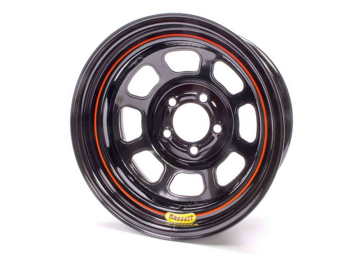 Bassett 15x7 5x5 Black Rolled BAS57R53