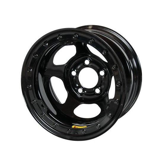 Bassett Wheels 15x8 4in Black BAS58AC4L