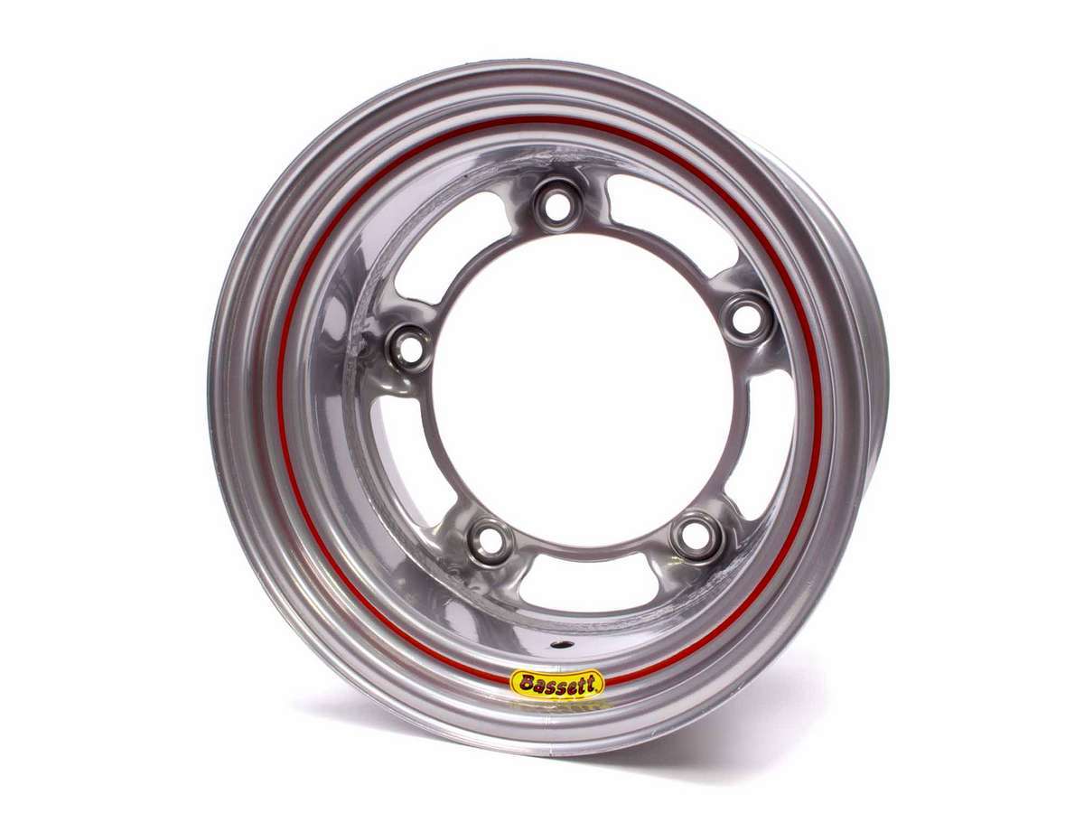 Bassett 15x8 W/5 Silver Spun BAS58SR2S