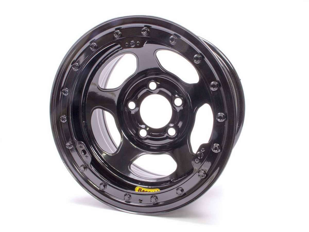 Bassett 15 x 8.75 B/L Black 5x5 2in BS Inertia BAS59A52LK