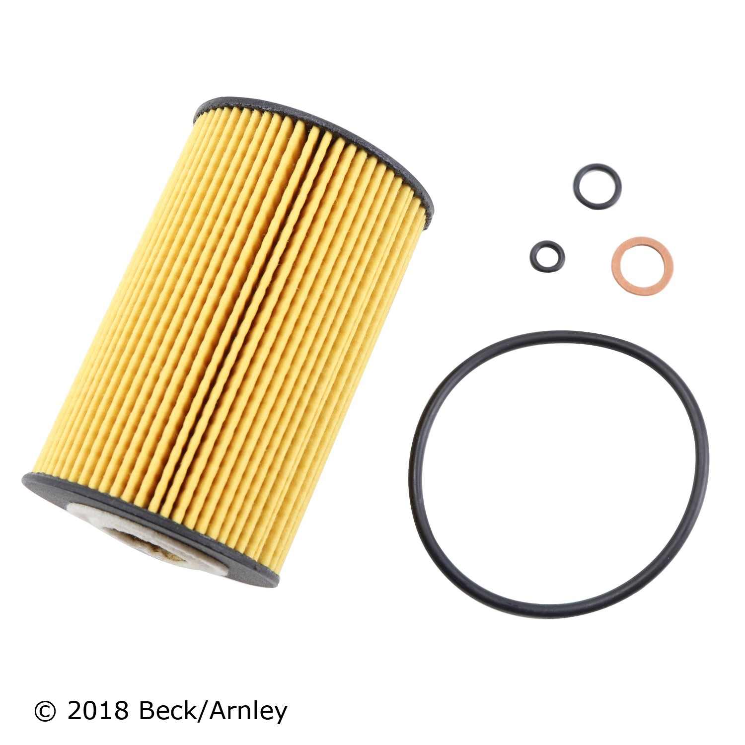 Beck/Arnley Engine Oil Filter  top view frsport 041-8106