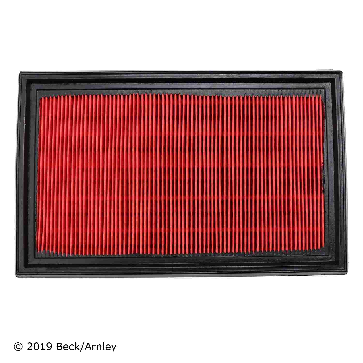 Beck/Arnley Air Filter  top view frsport 042-1596