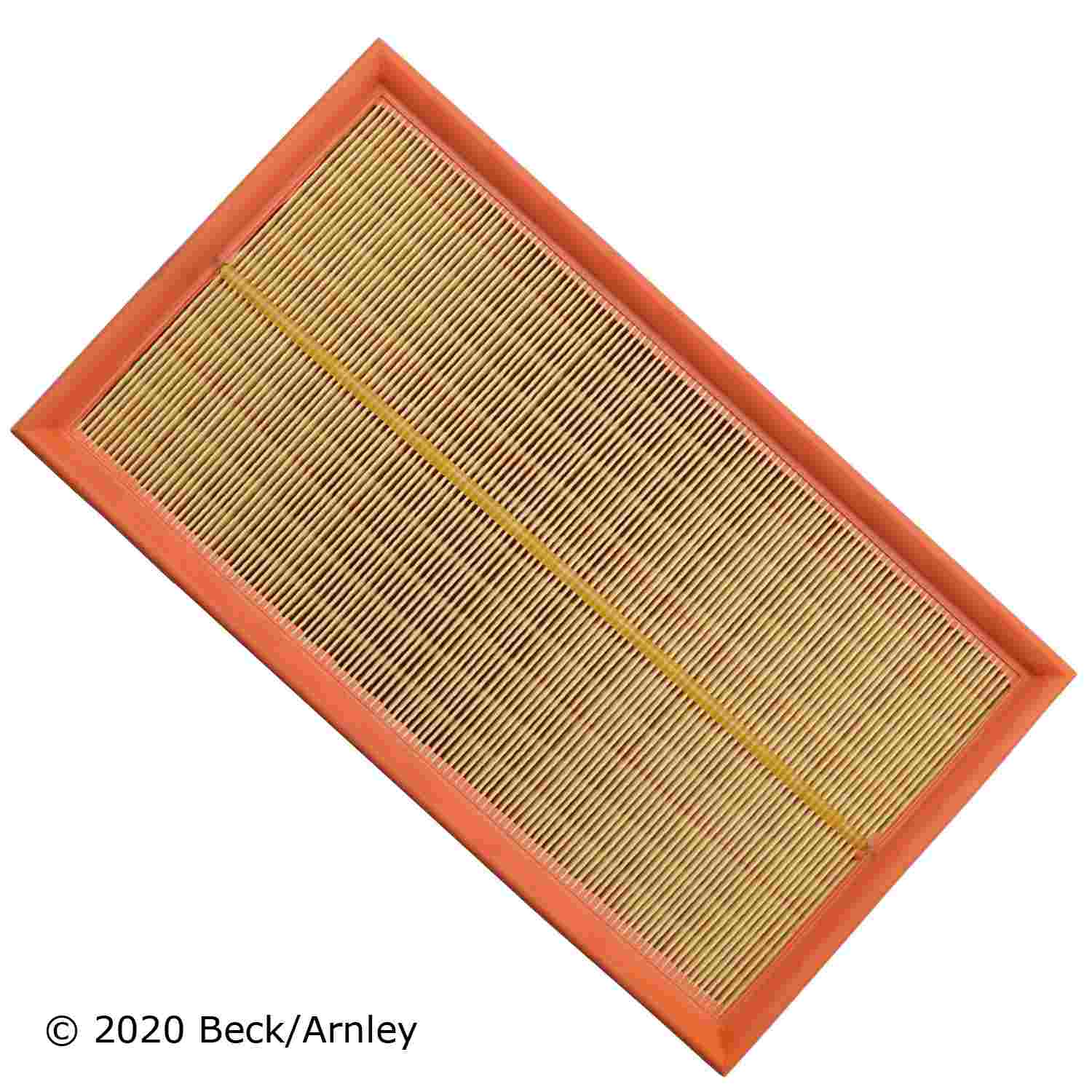 Beck/Arnley Air Filter  top view frsport 042-1652